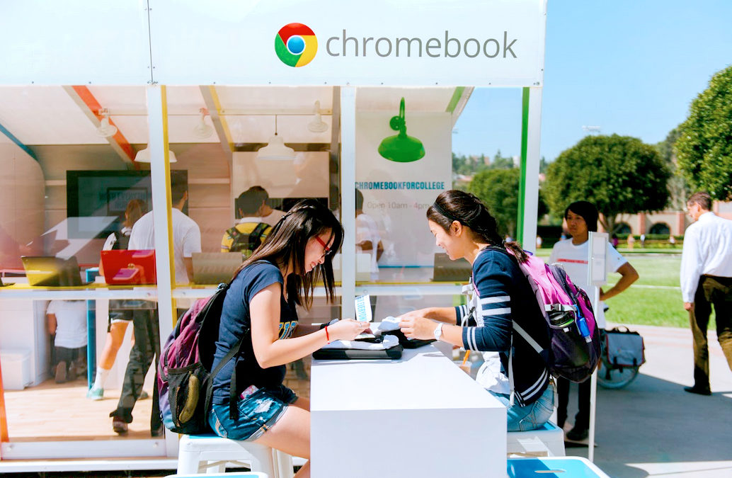 Chromebook-lending-library-girls-working